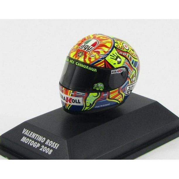 Minichamps Valentino Rossi Helmet Misano MotoGP 2015-1/8 Scale